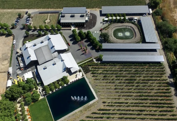 BPi-Power.com Alpha Omega Winery Solar Carports and Roof